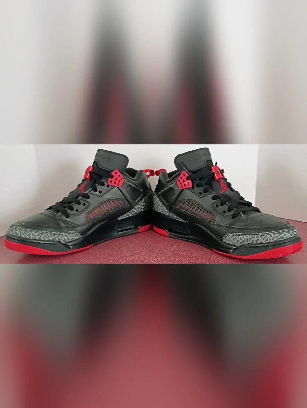 Jordan Spizike Low Bred Man's Retro Sneakers 11.5
